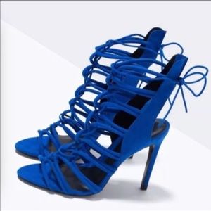 Zara Blue Sandals